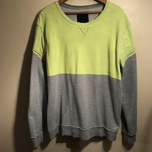 Calvin Klein two toned NEON sweater